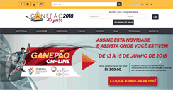Desktop Screenshot of ganepao.com.br